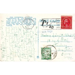 carte postale USA Taxée...