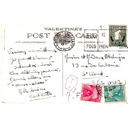carte postale Irlande Taxée...