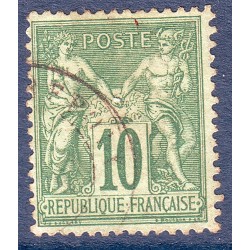 Sage n° 76 Obl signé A....