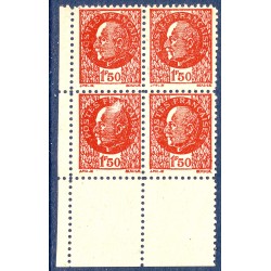 faux Pétain - bloc de 4 BDF...