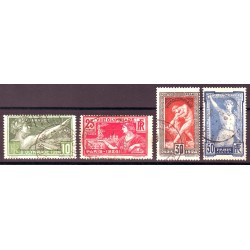 n° 183 à 186 Obl J.O. de...