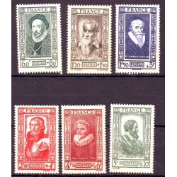 n° 587 à 592 N* (ref 13270)