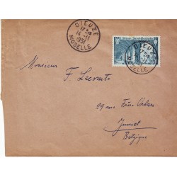 n° 888 Obl sur lettre (ref...