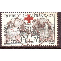 n° 156 Obl Croix Rouge (ref...