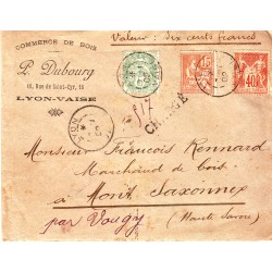 lettre Chargée Sage + Blanc...