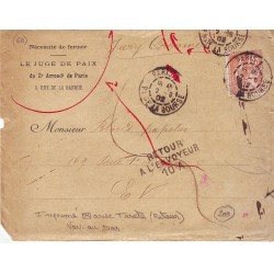 Retour à l'envoyeur sur...