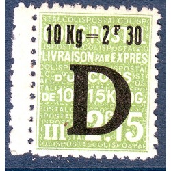 Colis Postaux n° 160 N**...