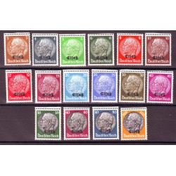 Alsace Lorraine n° 8 à 23 N**