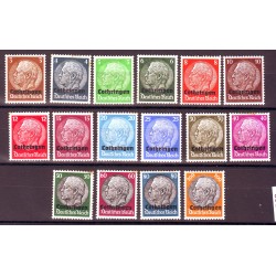 Alsace Lorraine n° 24 à 39 N**