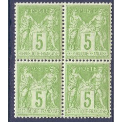 Sage n° 106 N** bloc de 4...