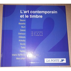 livre des timbres l'art...