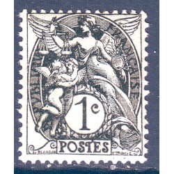 n° 107a N** BLANC Type IB...