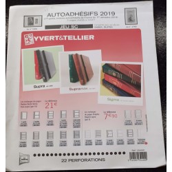 pages préimprimées SC Yvert...