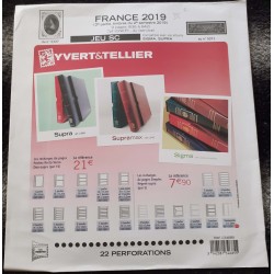pages préimprimées SC Yvert...