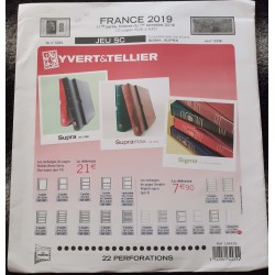 pages préimprimées SC Yvert...