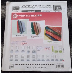 pages préimprimées SC Yvert...