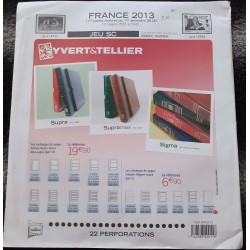 pages préimprimées SC Yvert...