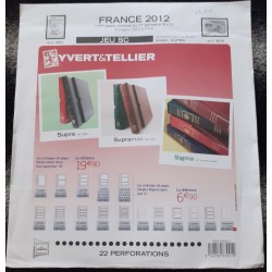 pages préimprimées SC Yvert...
