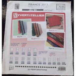 pages préimprimées SC Yvert...