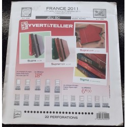 pages préimprimées SC Yvert...