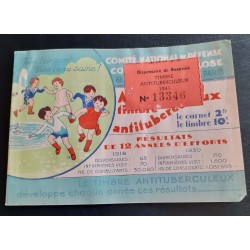 carnet vignette tuberculose...