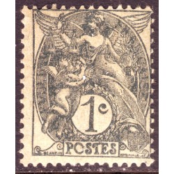 n° 107b N** BLANC Type II...
