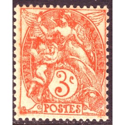 n° 109c N** BLANC Type II...